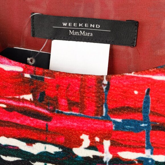 Weekend MaxMara Multicoloured 3/4 Sleeve Shift Dress - Picture 3 of 12